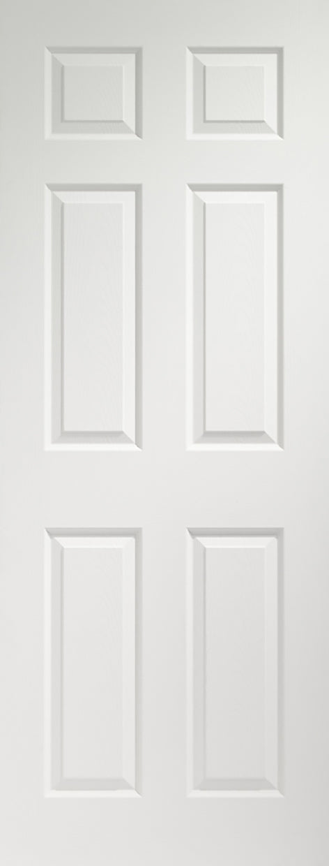 Internal White Moulded Colonist 6 Panel Fire Door