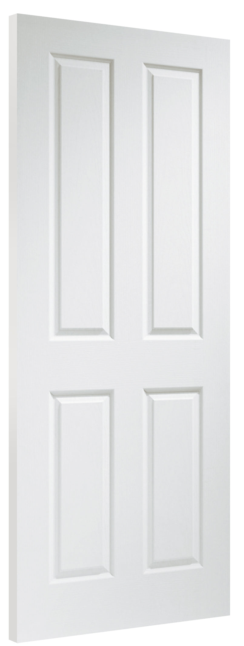 Internal White Moulded Victorian 4 Panel Door