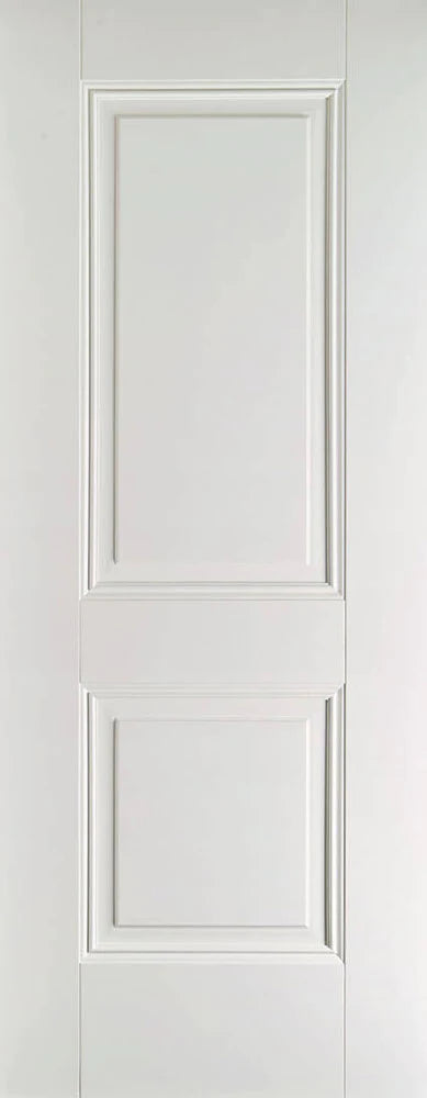 Arnhem White Primed 2 Panel Interior Fire Door FD30 - All Sizes