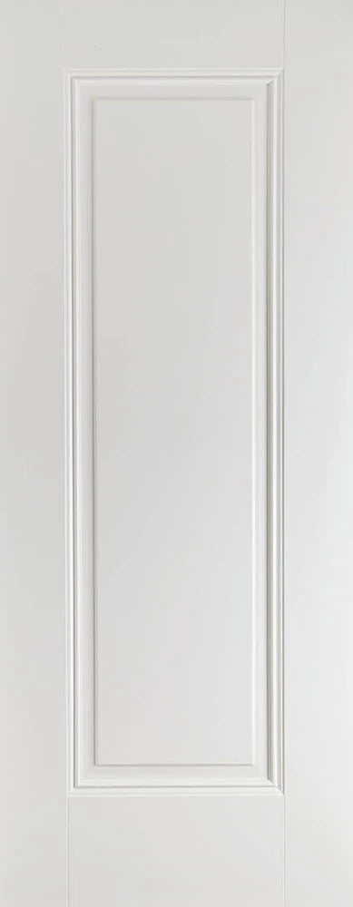 Eindhoven White Primed 1 Panel Interior Fire Door FD30 - All Sizes
